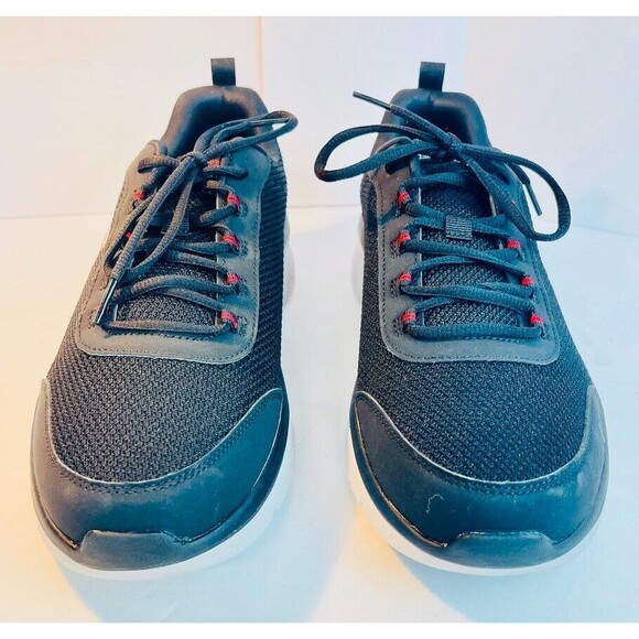 2024 Skechers 10oz Ultra Light Lace Up Running Shoes Mens Size 11 Black Mesh - Picture 2 of 9